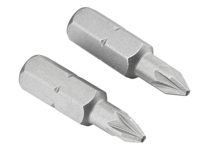 Irwin® Pozidriv Insert Bits PZ1 25mm (Pack 2) IRWIN® - RockBottom Northampton