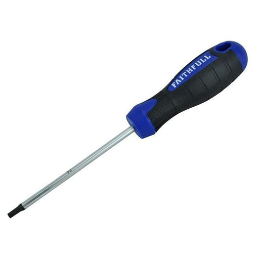 Faithfull Screwdriver Star (TORX) Tip TX20 x 100mm Faithfull - RockBottom Northampton