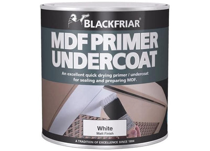 Blackfriar Quick Drying MDF Acrylic Primer Undercoat 1 litre Blackfriar - RockBottom Northampton