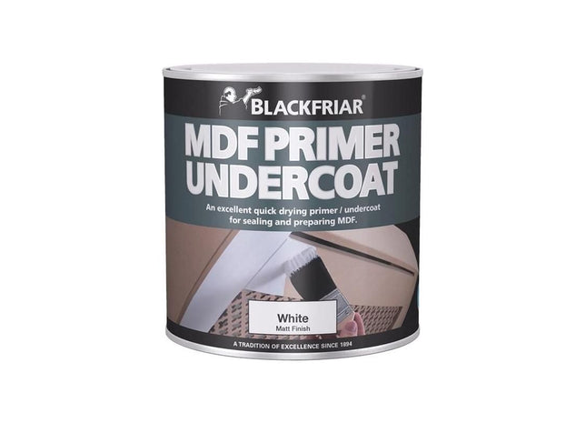 Blackfriar Quick Drying MDF Acrylic Primer Undercoat 1 litre Blackfriar - RockBottom Northampton