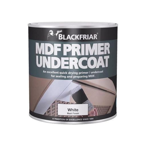Blackfriar Quick Drying MDF Acrylic Primer Undercoat 1 litre Blackfriar - RockBottom Northampton