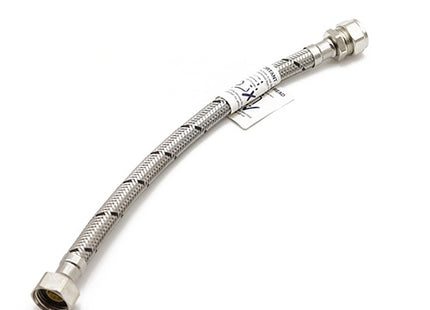 FLTC WRAS approved flexible tap connector 15mm x 1/2" x 300mm long