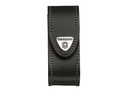 Victorinox Black Leather Belt Pouch (2-4 Layer) Victorinox - RockBottom Northampton