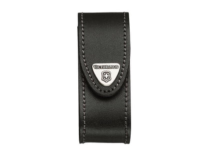 Victorinox Black Leather Belt Pouch (2-4 Layer) Victorinox - RockBottom Northampton