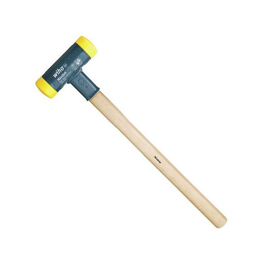 Wiha Soft-Face Dead-Blow Hammer Hickory Handle 1710g Wiha - RockBottom Northampton
