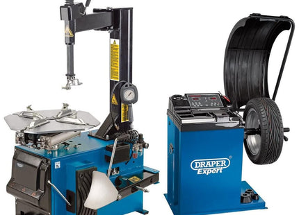 Draper Tyre Changer and Wheel Balancer Kit 16235 Draper - Town Tools 