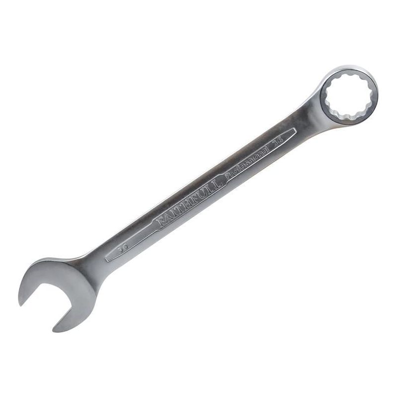 Faithfull Combination Spanner CV Satin Finish 36mm Faithfull - RockBottom Northampton