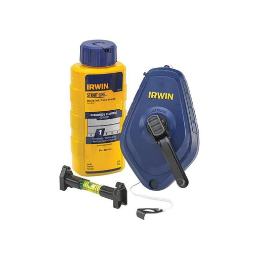 Irwin® Strait-Line® Chalk Line, Chalk & Level Set IRWIN® STRAIT-LINE® - RockBottom Northampton