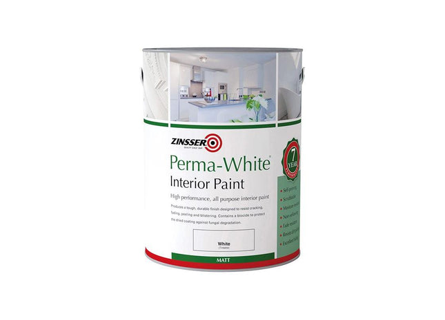 Zinsser Perma-White® Interior Paint Matt 1 litre Zinsser - RockBottom Northampton