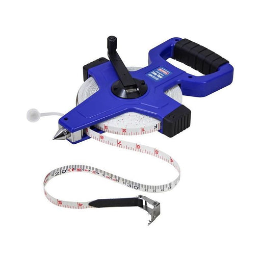 Faithfull Fibreglass Open Long Tape 50m/165ft (Width 13mm) Faithfull - RockBottom Northampton