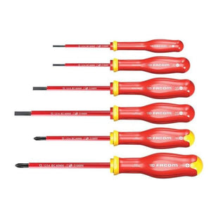 Facom Protwist® VDE Screwdriver Set, 6 Piece Facom - RockBottom Northampton