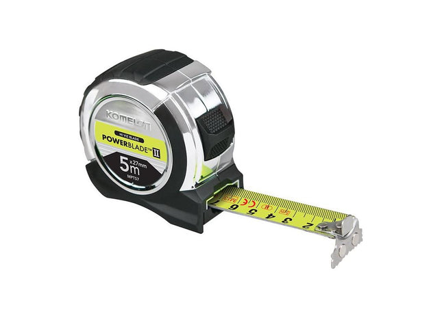 Komelon PowerBlade™ II Pocket Tape 5m (Width 27mm) (Metric only) Komelon - RockBottom Northampton