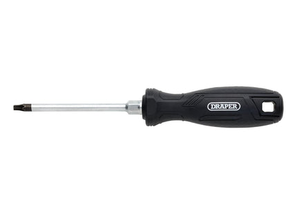 Draper Draper TX-STAR Tamperproof Hard Grip Screwdriver, T25H x 100mm Draper - Town Tools