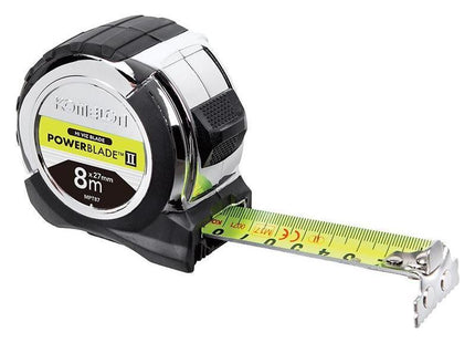 Komelon PowerBlade™ II Pocket Tape 8m (Width 27mm) (Metric only) Komelon - RockBottom Northampton