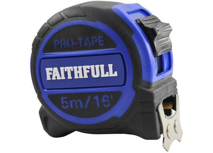 Faithfull Pro Tape Measure 5m/16ft (Width 32mm) Faithfull - RockBottom Northampton