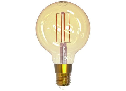 Link2Home Wi-Fi LED ES (E27) Balloon Filament Dimmable Bulb, White 470 lm 5.5W Link2Home - RockBottom Northampton