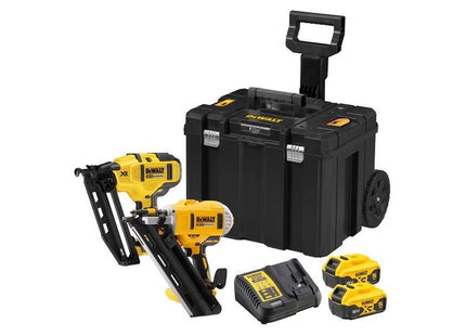 Dewalt Power Tools DCK264P2T XR Nailer Twin Pack 18V 2 x 5.0Ah Li-ion DeWALT Power Tools - RockBottom Northampton