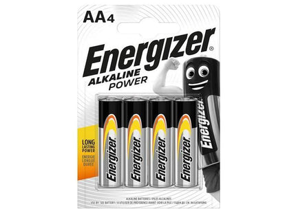Energizer® AA Cell Alkaline Power Batteries (Pack 4) Energizer® - RockBottom Northamptin