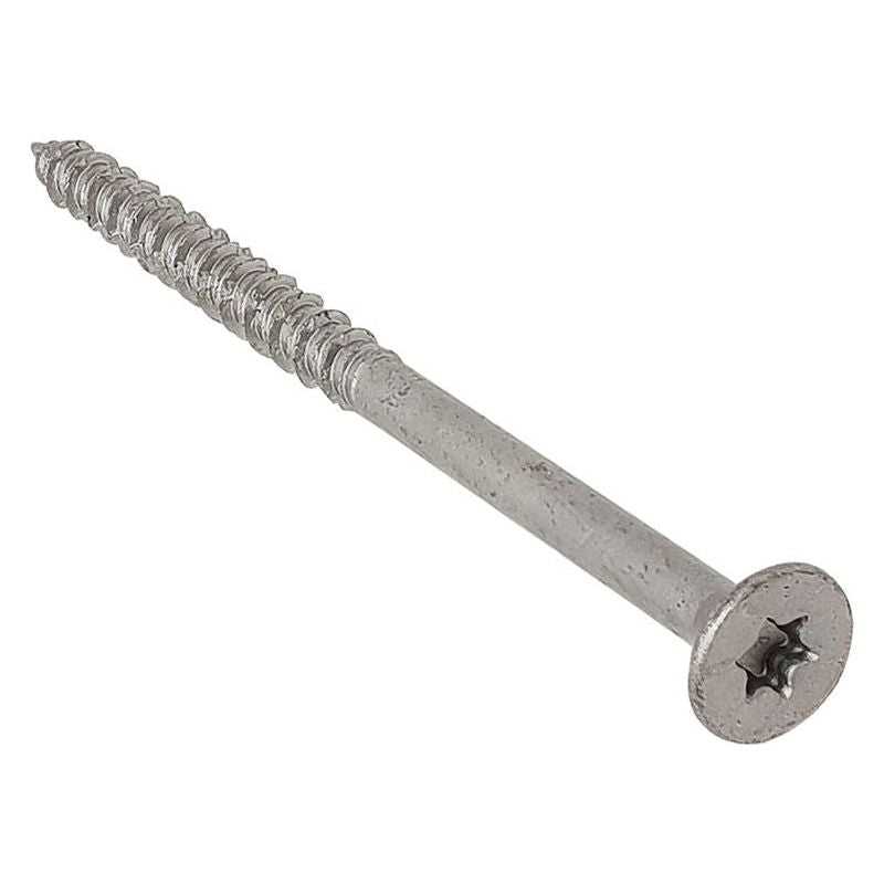 Forgefix TechFast Masonry Screw TORX® Compatible CSK 6.3 x 101mm (Box 100) ForgeFix - RockBottom Northampton