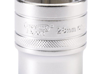 Draper 6 Point Metric Socket, 1/2" Sq. Dr., 28mm 16619 Draper - Town Tools 
