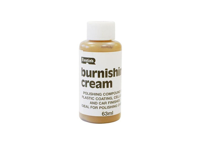 Rustins Plastic Coating Burnishing Cream 63ml Rustins - RockBottom Nothampton