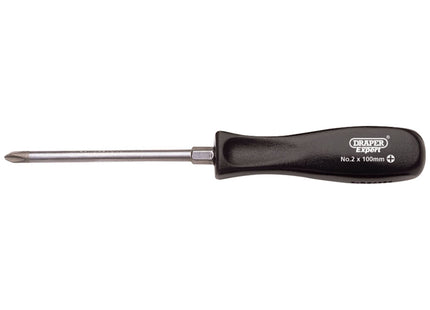 Draper Cross Slot Mechanic's Screwdriver, No.2 x 100mm 19533 Draper - Town Tools 