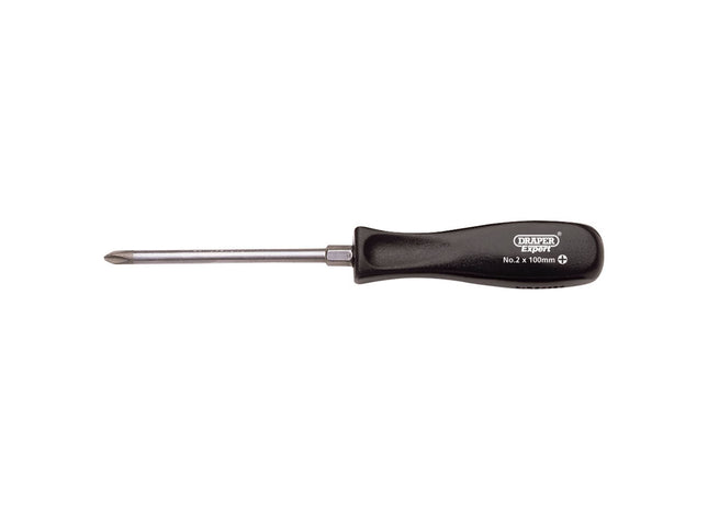 Draper Cross Slot Mechanic's Screwdriver, No.2 x 100mm 19533 Draper - Town Tools 