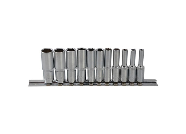 Bluespot Tools 1/4in Drive Deep Socket Set, 11 Piece BlueSpot Tools - RockBottom Northampton