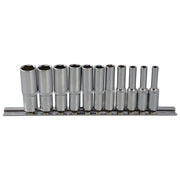 Bluespot Tools 1/4in Drive Deep Socket Set, 11 Piece BlueSpot Tools - RockBottom Northampton
