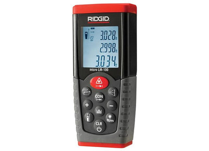 Ridgid 36158 Micro LM-100 Laser Distance Measure 50m RIDGID - RockBottom Nothampton
