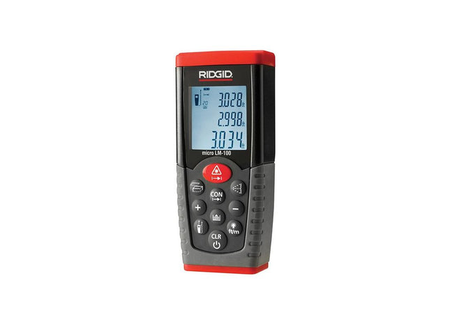 Ridgid 36158 Micro LM-100 Laser Distance Measure 50m RIDGID - RockBottom Nothampton