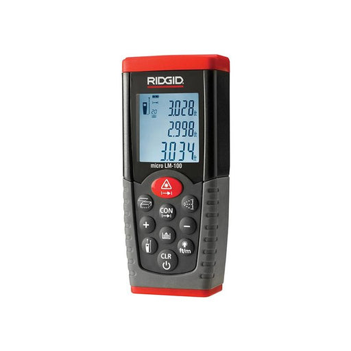 Ridgid 36158 Micro LM-100 Laser Distance Measure 50m RIDGID - RockBottom Nothampton