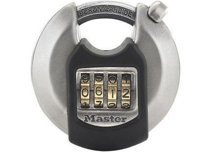 Master Lock Excell™ Discus 4-Digit Combination 70mm Padlock Master Lock - RockBottom Northampton
