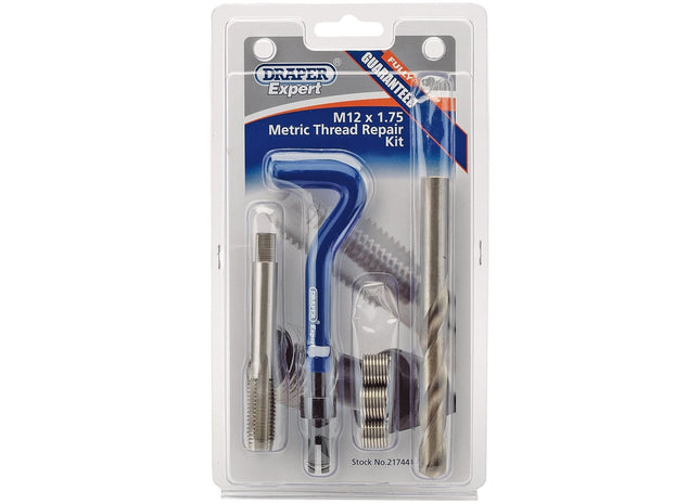 Draper Metric Thread Repair Kit, M12 x 1.75 21744 Draper - Town Tools 