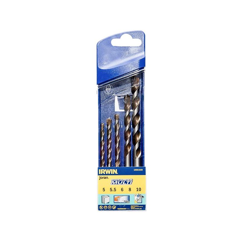 Irwin® Cordless Multi-Purpose Drill Bit Set, 5 Piece IRWIN® - RockBottom Northampton