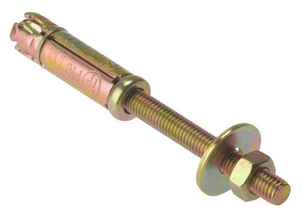 Forgefix Masonry Anchor Bolt Projecting ZYP M8 x 80mm Bag 10 ForgeFix - RockBottom Northampton
