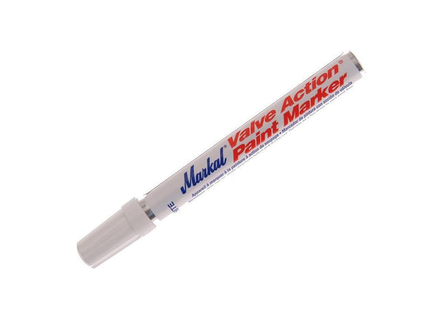 Markal Paint-Riter® Valve Action® Paint Marker White Markal - RockBottom Northampton