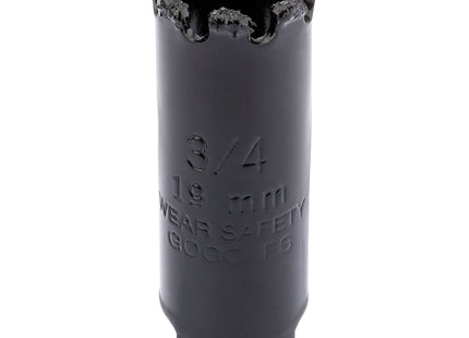 Draper Tungsten Carbide Grit Hole Saw, 19mm 34865 Draper - Town Tools 