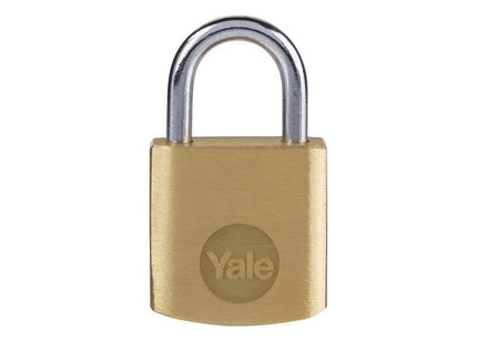 Yale Locks Brass Padlock 20mm Yale Locks - RockBottom Northampton