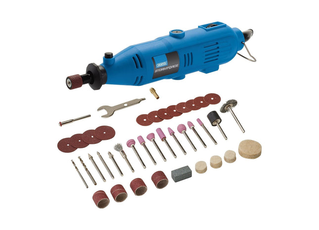Draper Storm Force 230V Rotary Multi-Tool Kit, 135W (40 Piece) 98521 Draper - Town Tools 