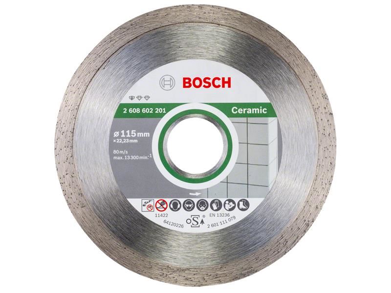 Bosch Powertool Accessories Standard for Ceramic Diamond Cutting Disc 115 x 22.23mm Bosch Powertool Accessories - RockBottom Northampton