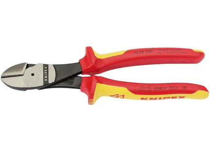 Draper Knipex 74 08 200UKSBE VDE Fully Insulated High Leverage Diagonal Side Cut Draper - Town Tools 