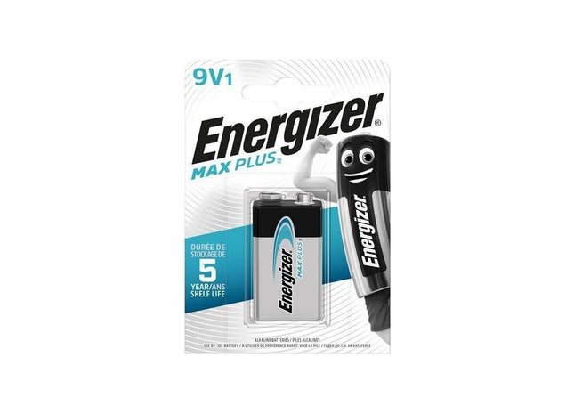 Energizer® MAX PLUS™ 9V Alkaline Battery (Pack 1) Energizer® - RockBottom Northamptin
