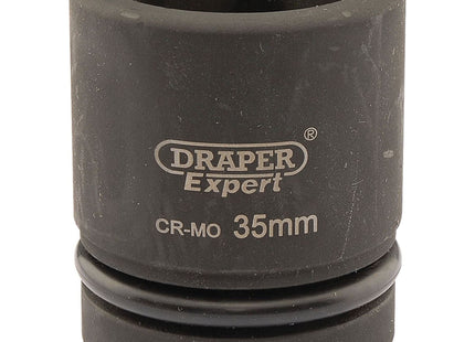 Draper Expert HI-TORQ 6 Point Impact Socket, 1" Sq. Dr., 35mm 05115 Draper - Town Tools 