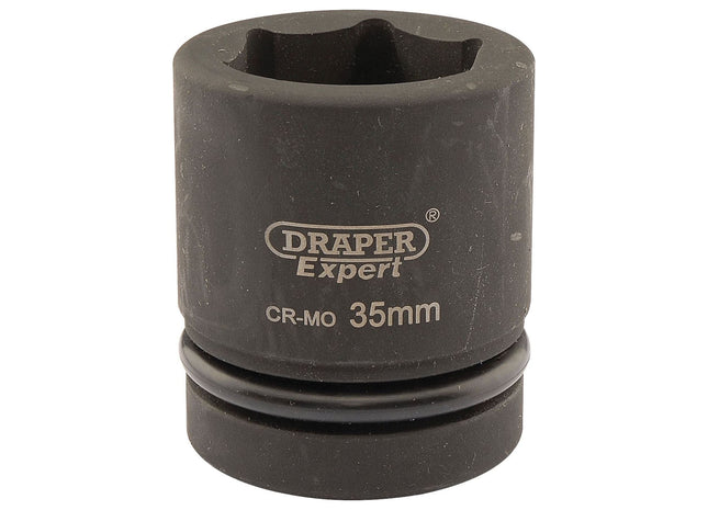 Draper Expert HI-TORQ 6 Point Impact Socket, 1" Sq. Dr., 35mm 05115 Draper - Town Tools 