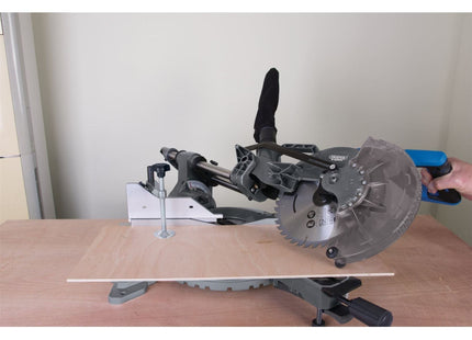 Draper Double Bevel Sliding Compound Mitre Saw, 255mm, 2000W 79899 Draper - Town Tools 