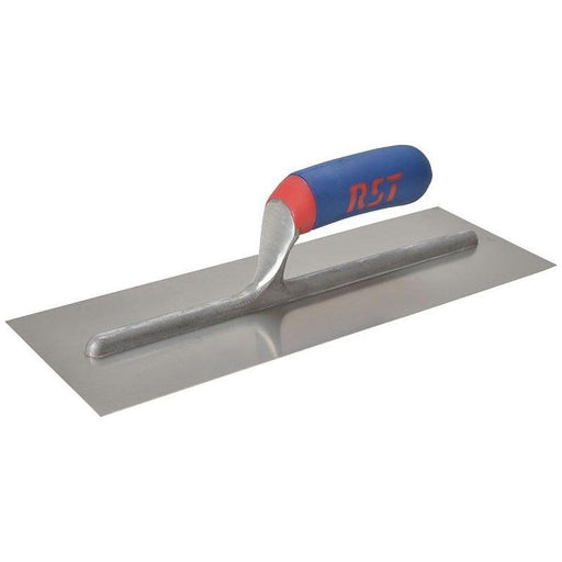 R.S.T. Plasterer's Finishing Trowel Stainless Steel Soft Touch Handle 14 x 4.3/4in R.S.T. - RockBottom Nothampton