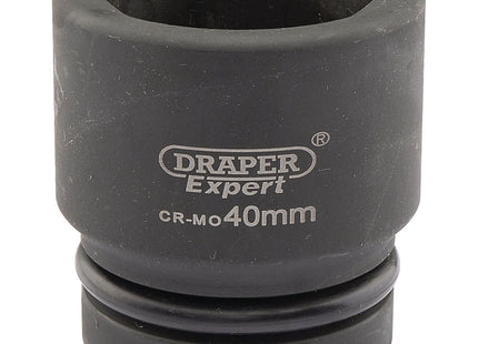 Draper Expert HI-TORQ 6 Point Impact Socket, 1" Sq. Dr., 40mm 05120 Draper - Town Tools 