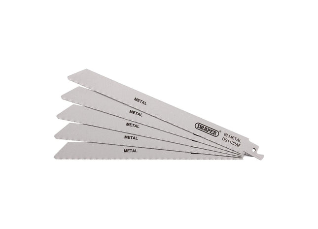 Draper Bi-metal Reciprocating Saw Blades for Metal Cutting, 225mm, 24tpi (Pack o Draper - Town Tools 