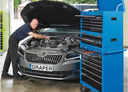 Draper Tool Chest, 5 Drawer, 26", 660 x 445 x 430mm, Blue 35746 Draper - Town Tools 